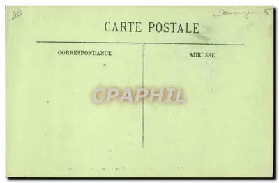 Inondations de Paris — Janvier 1910 — Déménagement rue Gros — LL. — Verso