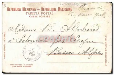 Cargadores — Mexico — J.C.S. n° 531 — Verso