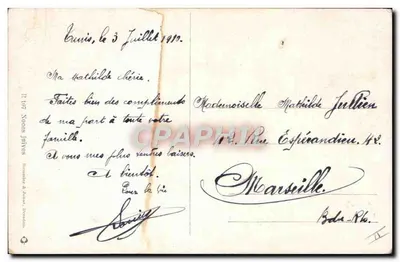 Joodse huwelijken — ceremonie-scène — R. S. J. (uitgever ?) — Achterkant