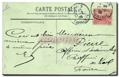 Tunis — Mulher judia — LL. n°87 — Verso