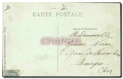 LE HAVRE — Um navio de três-mastros no Avant-Port — LL. — N° 105 — Verso