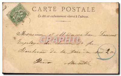 Minha Ninette — Canção ilustrada em 4 cenas — R.F. Laclau, Toulouse, N° 42 — Verso