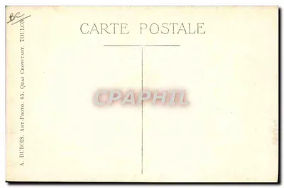 Sottomarino Laplace — Tolone — A. Dubois — Verso