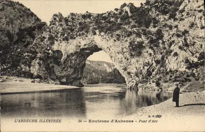 Ponte d'Arc — Arredores de Aubenas — L'Ardèche Illustrée n°34