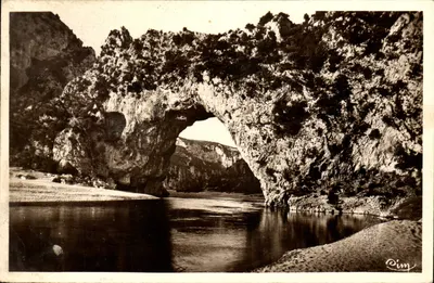 Vallon (Ardèche) — O Pont d'Arc — Imp. Combier