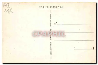 Le Mézenç (Ardèche) — Vista aérea panorâmica — Éditions d'Art Margerit Béchond, n° 8851 — Verso
