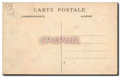 Louvèsc — Vista geral, capela, fonte milagrosa e igreja — Ch. Pailler, édit. Lyon, n°32 — Verso