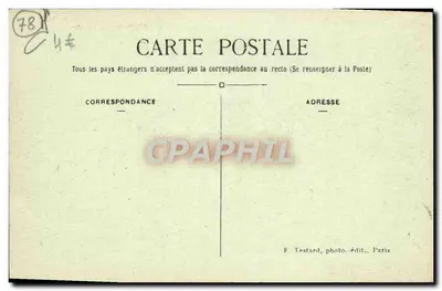 Abadía de Vaux-de-Cernay — Ala Norte — E.M. n°2204 — Reverso