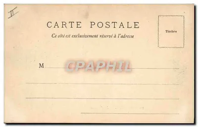 Bordeaux — A Alfândega — W. F. Déposé — Verso