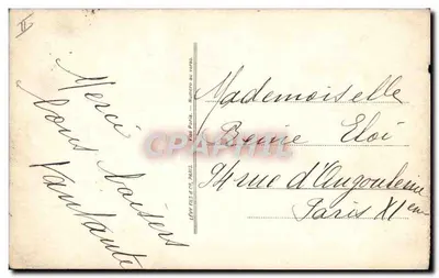Menton - Fronteira Franco-Italiana - A Alfândega Francesa — Verso