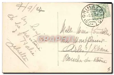 Granica francusko-italijska, Most St-Louis — Wyd. Monetti — Rewers