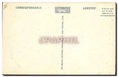 Grimaldi-Ventimiglia (Itália) — Fronteira Italo-Francesa — Editor Adia, n° 101 — Verso