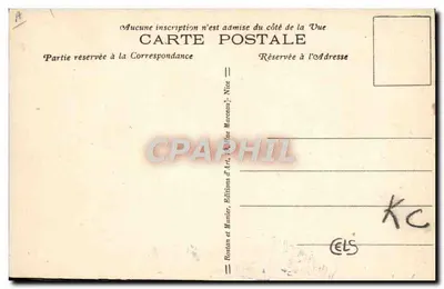 Monte-Carlo — Most Saint-Louis — Granica Francusko-italijska — R. M. 1425 — Rewers
