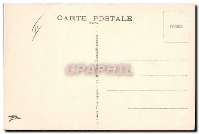 Colmar — Vecchie Dogane — Editore: Carte 'La Cigogne', Strasburgo — Verso