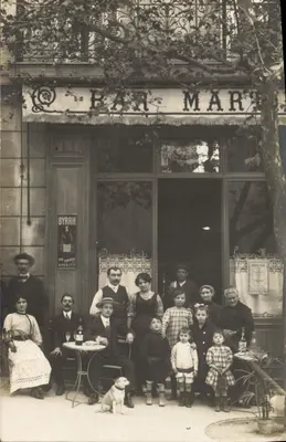 Bar Mar — Paris — editor desconhecido, número de série não visível