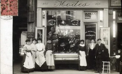 Loja de Modas — 160, rue de la Paix — Cheminels