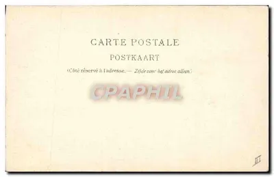 O Conserje — Museu Wiertz N. 95 — Museu Wiertz — Verso