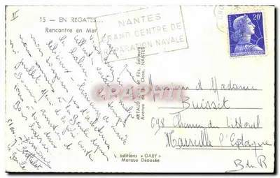 Spotkanie na morzu — Nantes — Wydawnictwo Gaby — Rewers