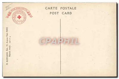 敌军旗帜在荣军院展出 - 巴黎 — 1914-1915 — J.-F. Bouchor — 背面