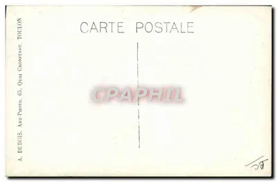 Submarino Astree — Toulon — A. Dubois — Verso