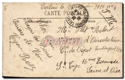 Calais — Teatr — LL. — N° 141 — Rewers