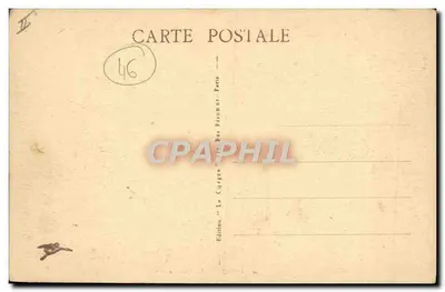 Cahors - Le Théâtre — Éditeur La Cigogne, n° 10 — Rewers