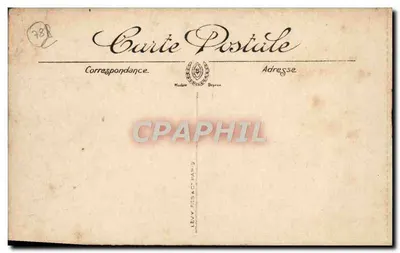 Palacio de Versalles — La Puerta de Honor — editorial L.L. — Reverso