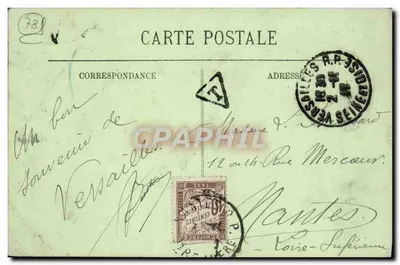 Versailles — Il Villaggio di Maria Antonietta — La Casa del Signore e il Mulino — LL. — n°342 — Verso