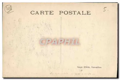Paleis van Versailles — Galerij van de Spiegels — Ed. EDIA, Versailles — Achterkant