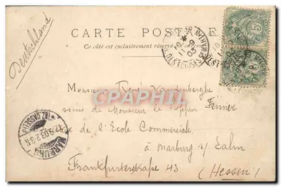 Champs-Élysées — París — editor desconocido, n.º 27 — Reverso