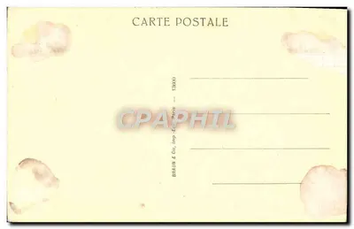 Marie-Antoinette, Koningin van Frankrijk — Museum van Versailles — uitgave Braun & Cie — Achterkant