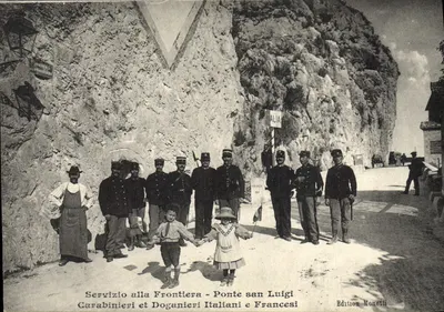 Ponte San Luigi — Service frontalier italien-français — Edition Monetti