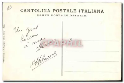 Ponte San Luigi — Service frontalier italien-français — Edition Monetti — Verso