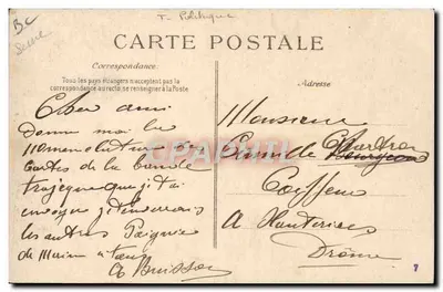Nogent-sur-Marne — Garnier e Valet perseguidos em um Pavilhão — Noite de 14 para 15 de Maio de 1912 — Colchão usado por Garnier e Valet — Editor ELD — Verso