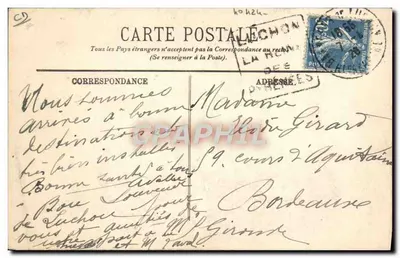 Luchon — Guia a Cavalo — LL. — Verso