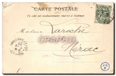 Pirineus - Guias a cavalo das Eaux-Bonnes — D. T., Editor, n° 401 — Verso