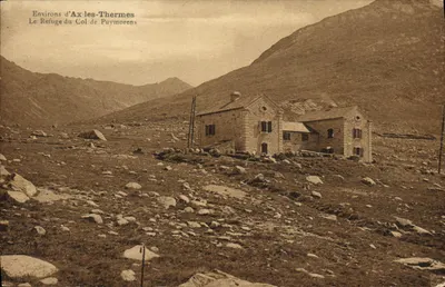 Khu vực xung quanh Ax-les-Thermes — Nơi ở trên đỉnh Puymorens — Nhà xuất bản Carte Postale