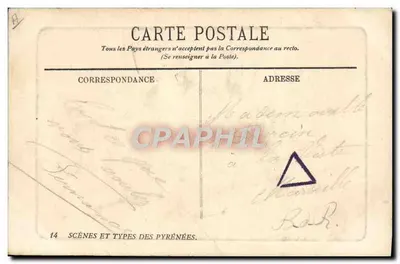 Guia e Cão de Montanha — Cenas e Tipos dos Pirineus — L.L. editor — Verso