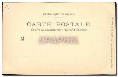 Modas de Paris — Ano 1833 — Jornal das Moças, 14 Rue Drouot — Verso