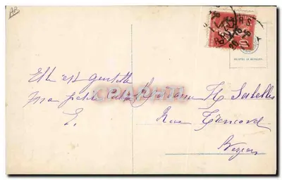 A Saia Culotte — Moda feminina — Editor F. G. n° 503 — Verso