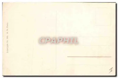 Eislaufpaar — Frohe Neujahr — A. Renoult — Rückseite
