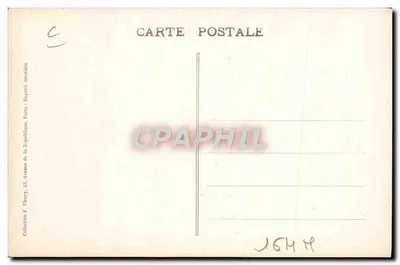 Dampfautomobil der Compagnie du Nord — B-24 - Die französischen Lokomotiven (Nord) — F. F. Paris — Rückseite