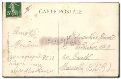Na wybrzeżu Azorii — Regaty — Wydawca: E. Buletta, nr 159 — Rewers
