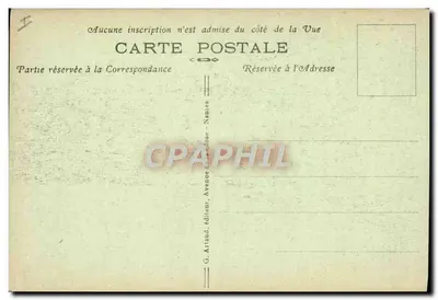 Morgat — Port — G. Artaud, wydawca, Nanciès — Rewers