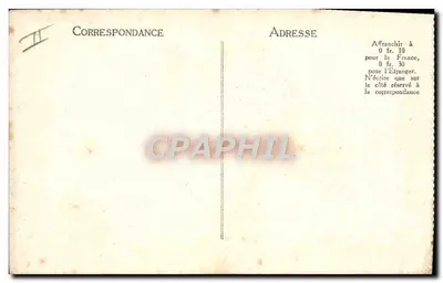 Mulher jovem kabyle adornada com seus acessórios — SCÈNES ET TYPES — N° 866 A — ND — Verso
