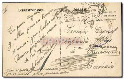 Kobieta z południowego Algierii — SCÈNES ET TYPES — n° 6326 — LL — Rewers