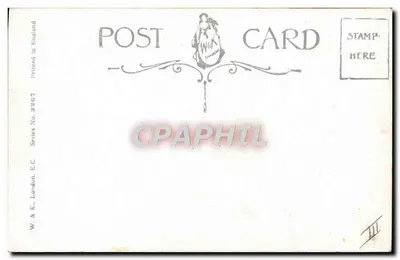 Courage! Noble Britisher — cerca de 1910 — W. & K., Londres, E.C. — Verso