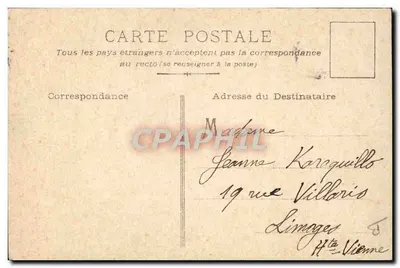 Festa da França — Maio 1905 — Editor não identificado — Verso