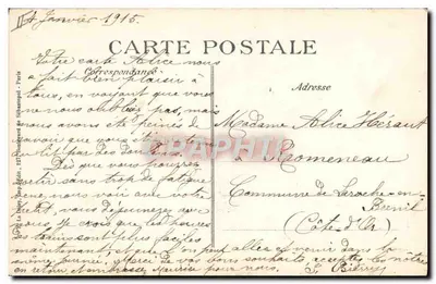 Bandeiras capturadas do inimigo e depositadas nos Inválidos — 1914 — Editor não visível — Verso