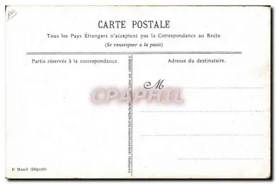 Bandeira tricolor — HONNEUR e PATRIE — editor H. Boudet, Paris — Verso